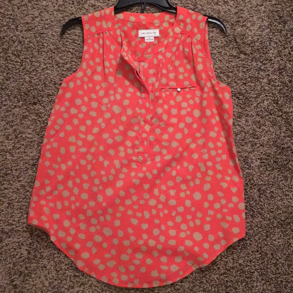 Liz Claiborne sleeveless blouse